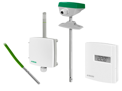 SE KNX 005: Wireless Temperature sensor transmitter with Probe for heating  floors 